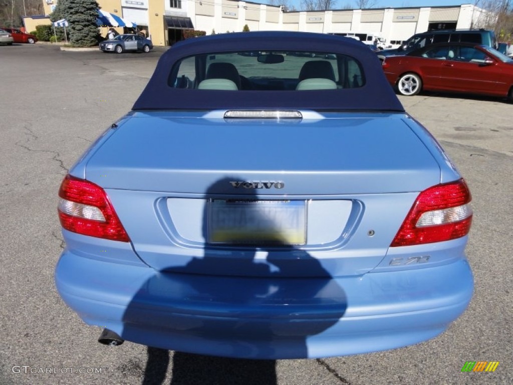 2004 C70 High Pressure Turbo - Sky Blue Metallic / Beige photo #46