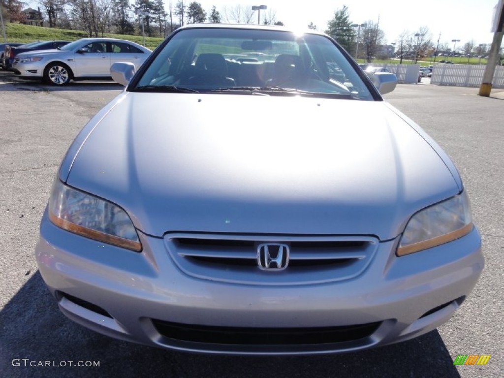 2002 Accord EX V6 Coupe - Satin Silver Metallic / Charcoal photo #3