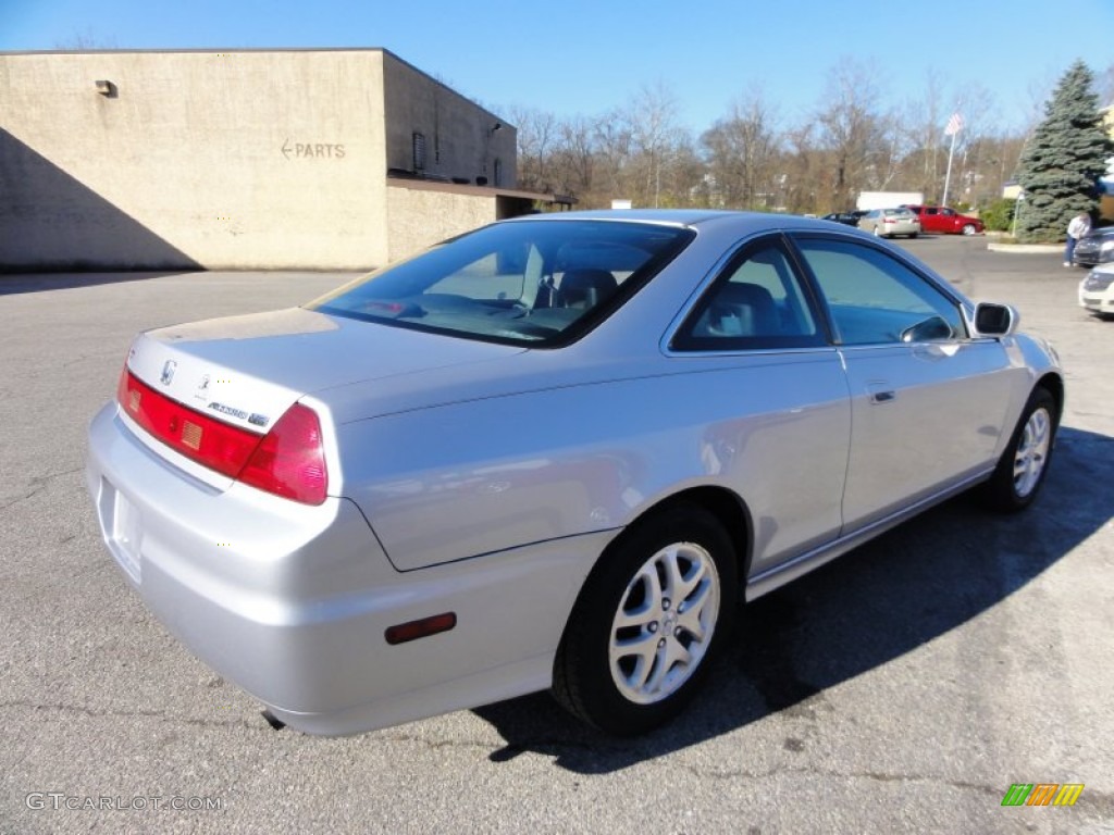 2002 Accord EX V6 Coupe - Satin Silver Metallic / Charcoal photo #8