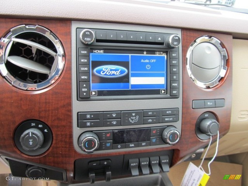 2012 F250 Super Duty King Ranch Crew Cab 4x4 - Golden Bronze Metallic / Chaparral Leather photo #18