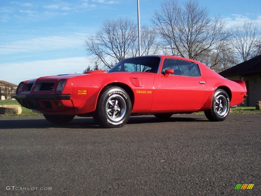 1974 Firebird Trans Am - Buccaneer Red / Black photo #2