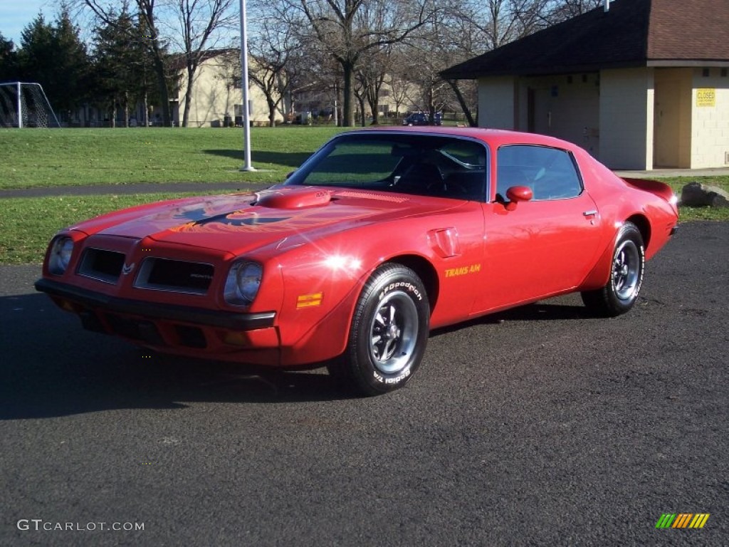 Buccaneer Red 1974 Pontiac Firebird Trans Am Exterior Photo #57297624