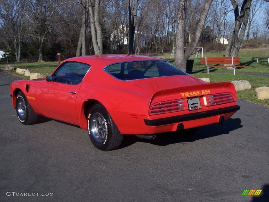1974 Firebird Trans Am - Buccaneer Red / Black photo #7