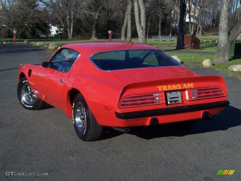 1974 Firebird Trans Am - Buccaneer Red / Black photo #13