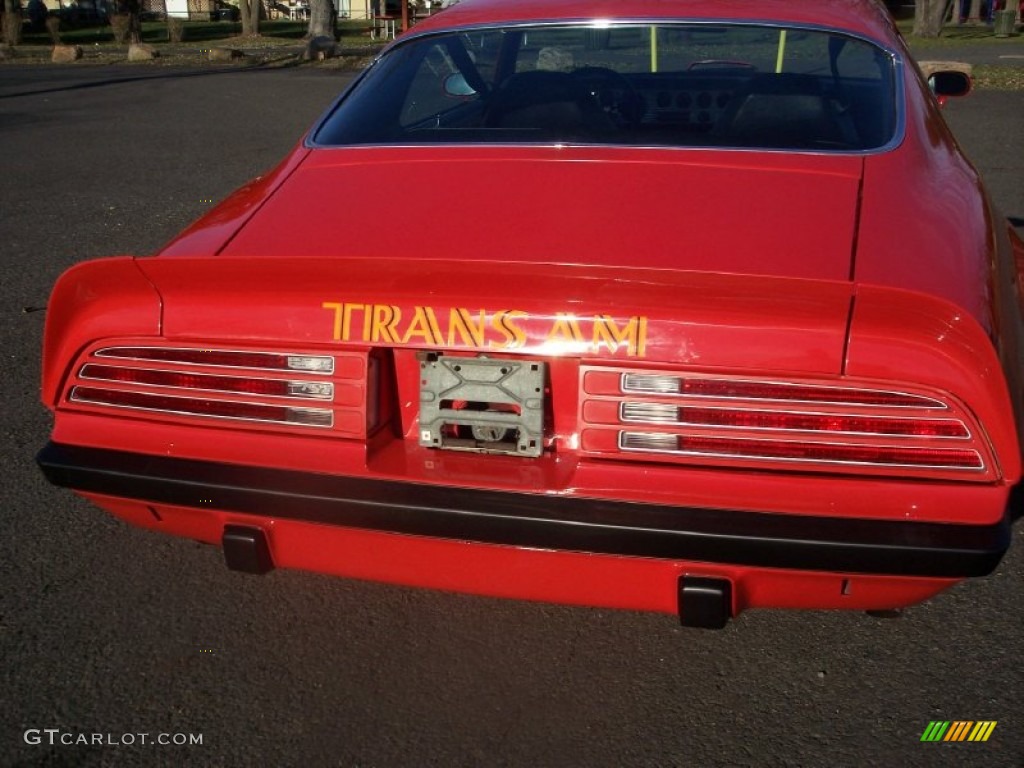 1974 Firebird Trans Am - Buccaneer Red / Black photo #21