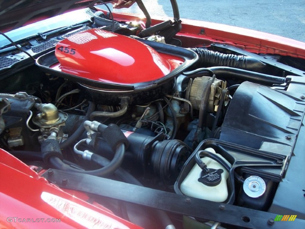1974 Pontiac Firebird Trans Am 454 cid OHV 16-Valve L75 V8 Engine Photo #57298164
