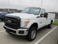 2011 Oxford White Ford F350 Super Duty XL Regular Cab 4x4 Chassis Commercial  photo #12