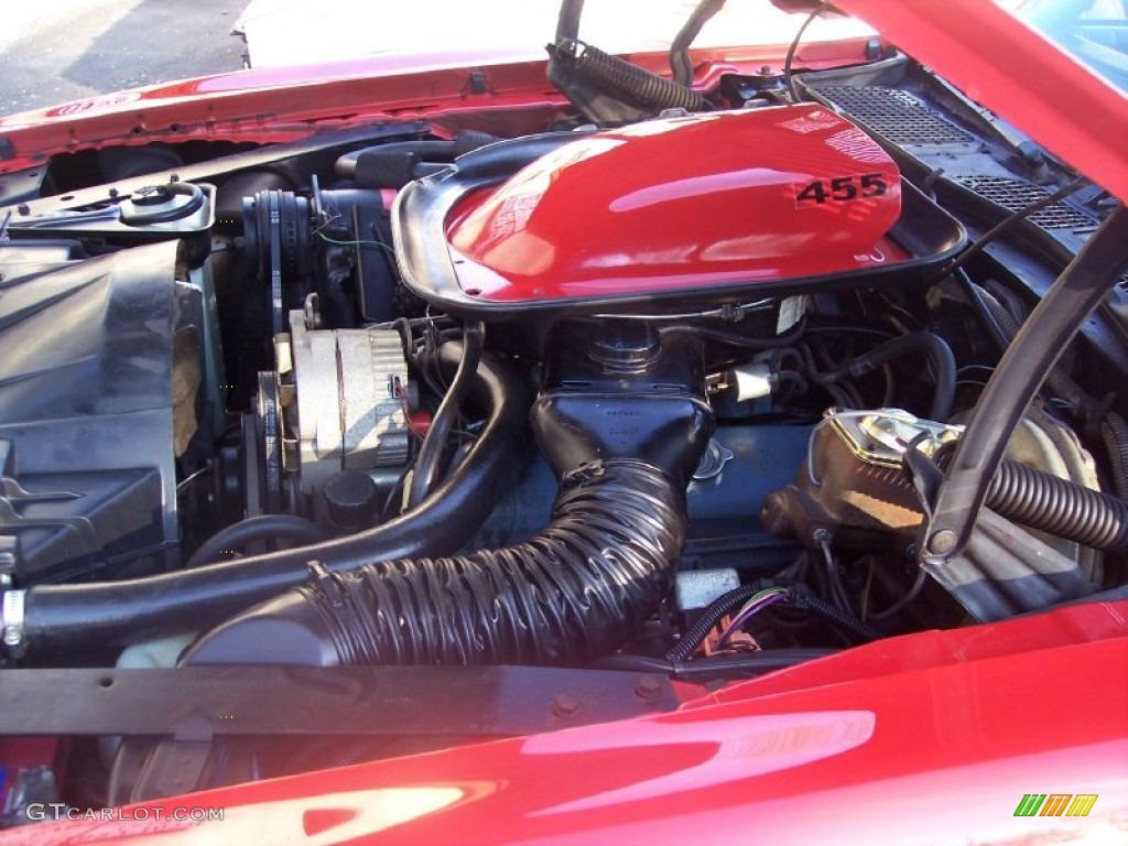 1974 Pontiac Firebird Trans Am Engine Photos