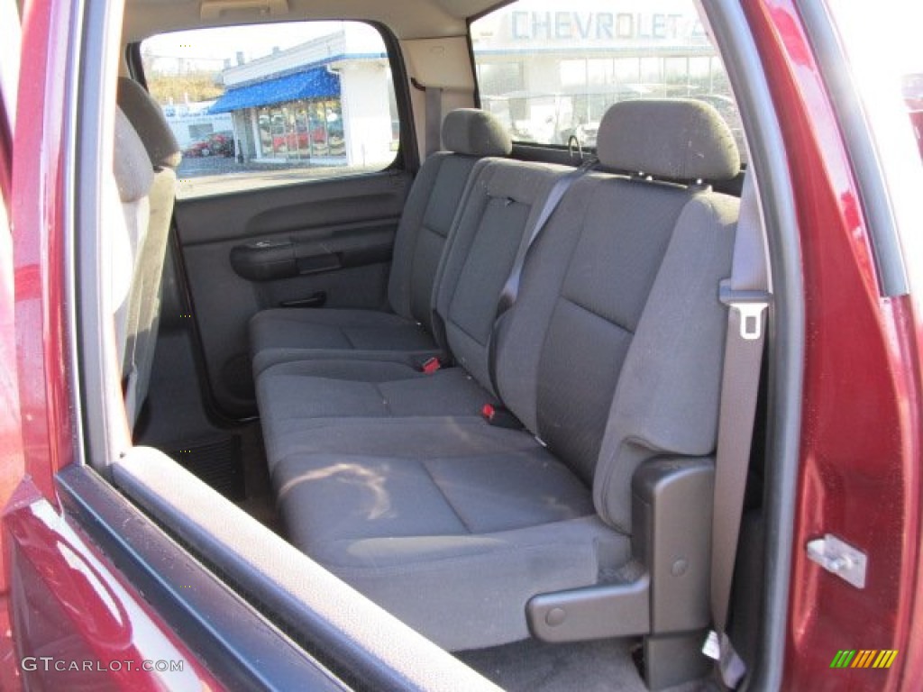 2009 Silverado 1500 LT Crew Cab 4x4 - Deep Ruby Red Metallic / Ebony photo #11