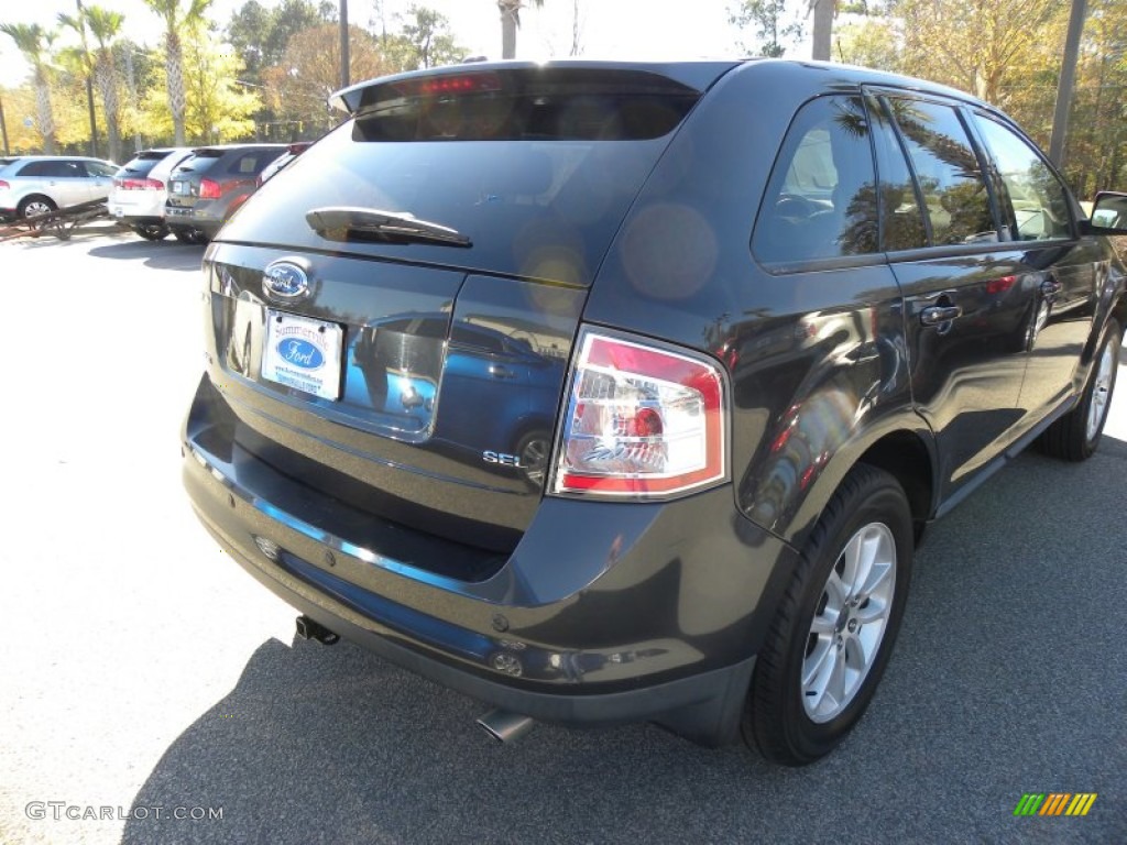 2007 Edge SEL Plus - Carbon Metallic / Camel photo #15