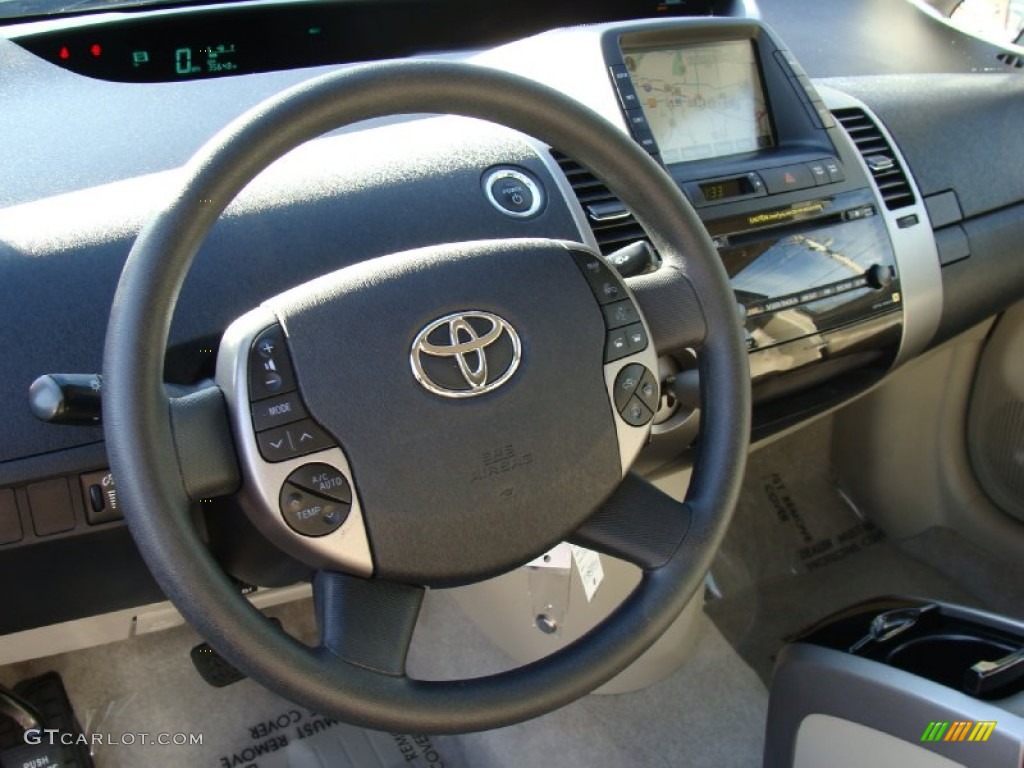 2009 Prius Hybrid - Barcelona Red Metallic / Bisque photo #21