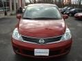 2010 Red Brick Metallic Nissan Versa 1.8 S Sedan  photo #20