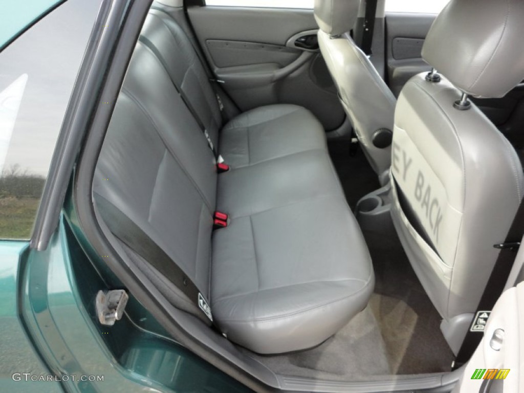 2000 Focus ZTS Sedan - Rainforest Green Metallic / Medium Graphite photo #20