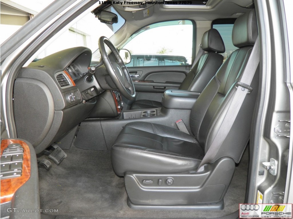 Ebony Interior 2008 Chevrolet Avalanche LTZ Photo #57301908