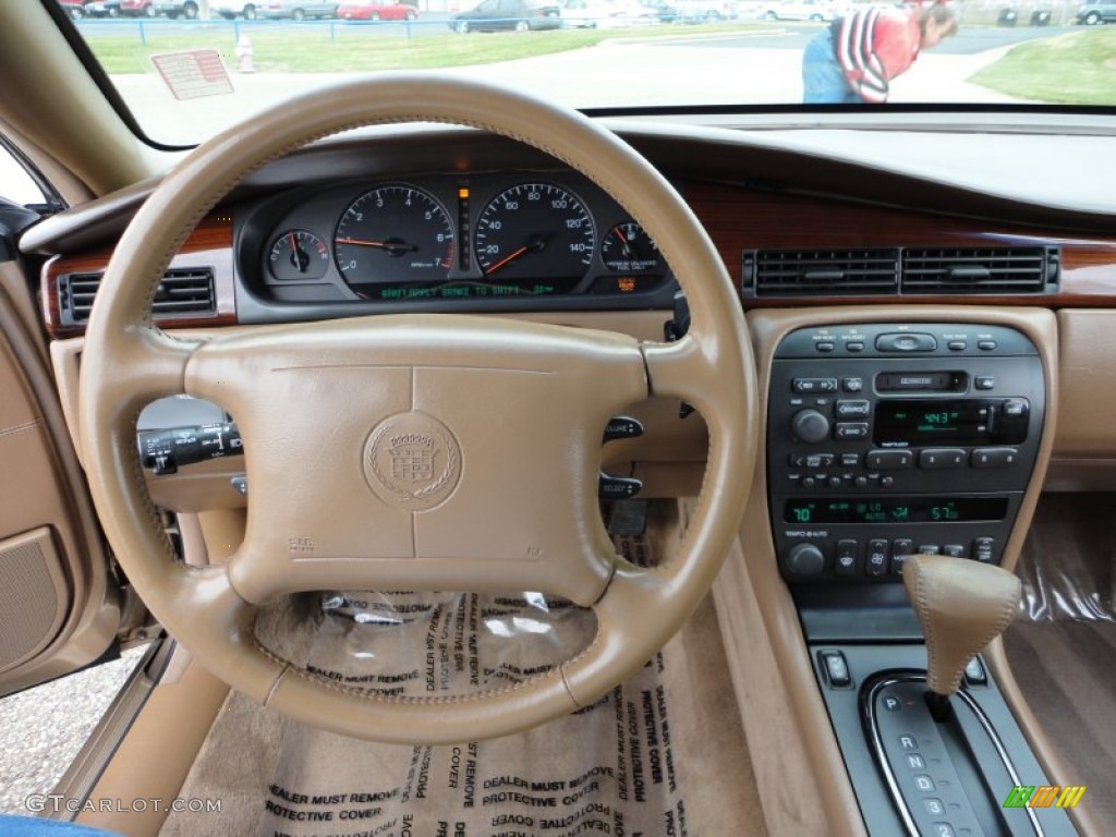 1999 Cadillac Eldorado Coupe Camel Steering Wheel Photo #57302280