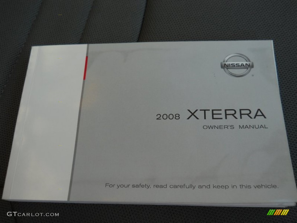 2008 Xterra S 4x4 - Super Black / Graphite photo #19