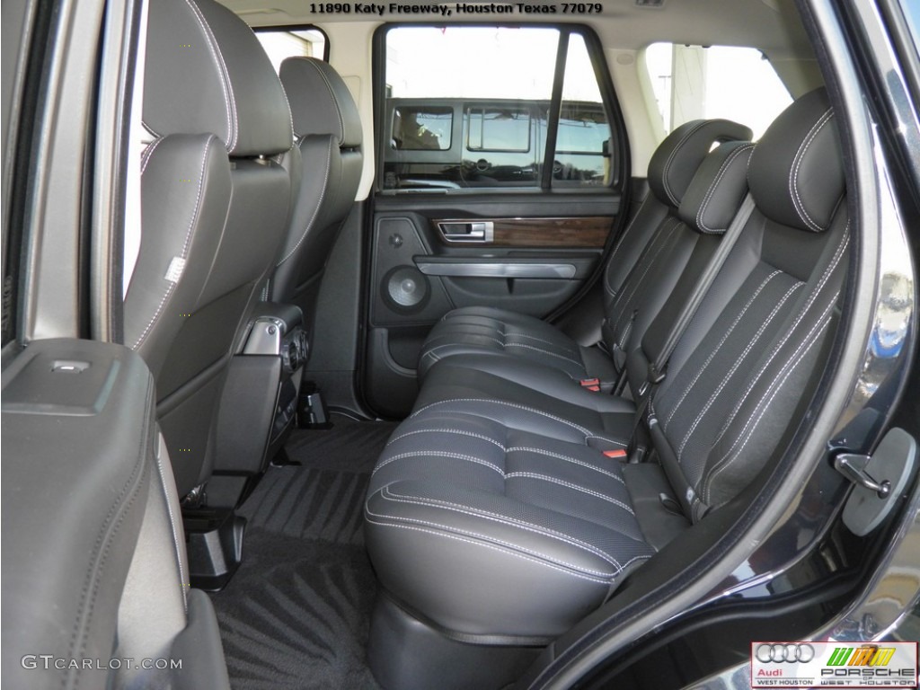 2011 Range Rover Sport Supercharged - Santorini Black Metallic / Ebony/Ebony photo #14