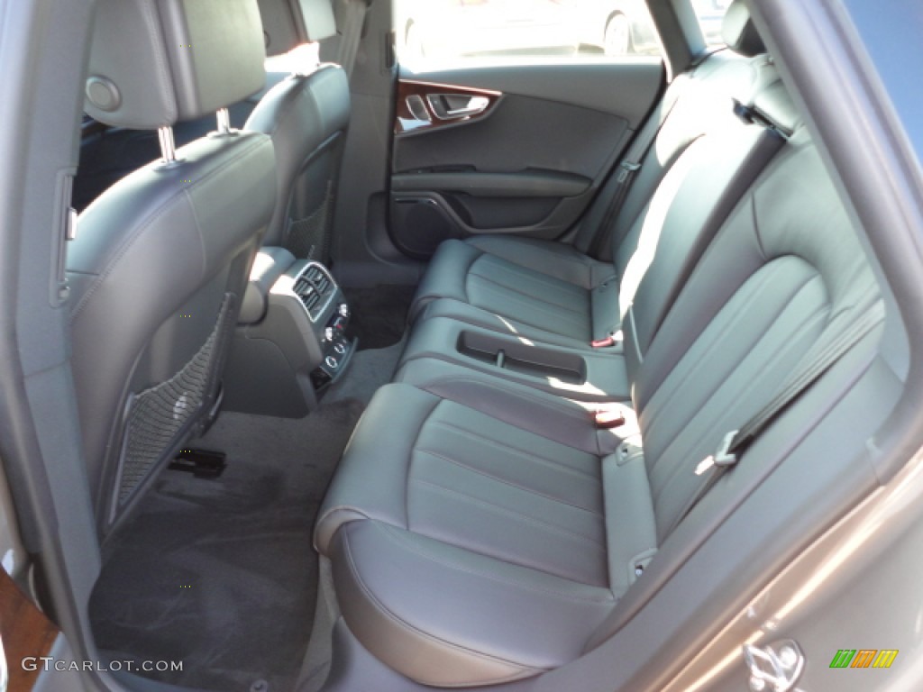 Black Interior 2012 Audi A7 3.0T quattro Prestige Photo #57303441