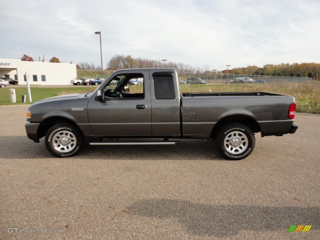 Dark Shadow Grey Metallic 2011 Ford Ranger XLT SuperCab Exterior Photo #57303540