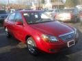 Spicy Red Metallic - Spectra EX Sedan Photo No. 14