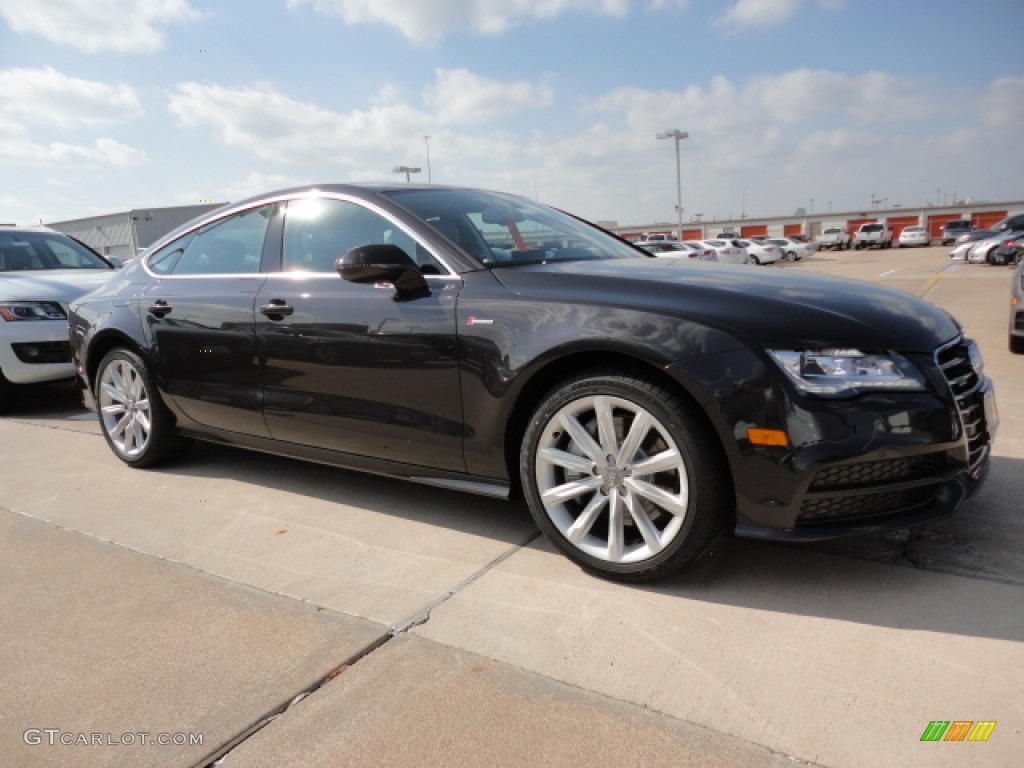 Oolong Grey Metallic 2012 Audi A7 3.0T quattro Prestige Exterior Photo #57303720