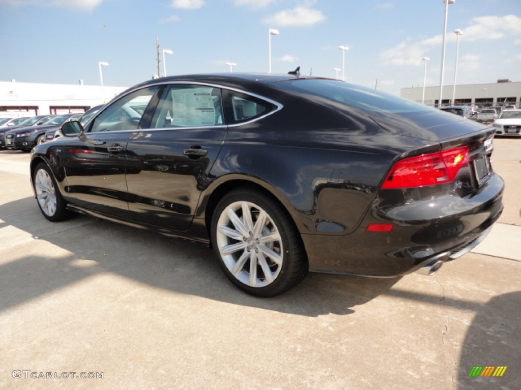 Oolong Grey Metallic 2012 Audi A7 3.0T quattro Prestige Exterior Photo #57303738