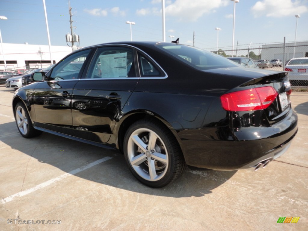 Brilliant Black 2012 Audi A4 2.0T quattro Sedan Exterior Photo #57303819