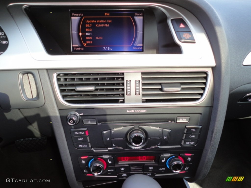 2012 Audi A4 2.0T quattro Sedan Controls Photo #57303876