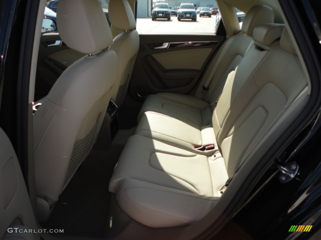 Cardamom Beige Interior 2012 Audi A4 2.0T quattro Sedan Photo #57303927