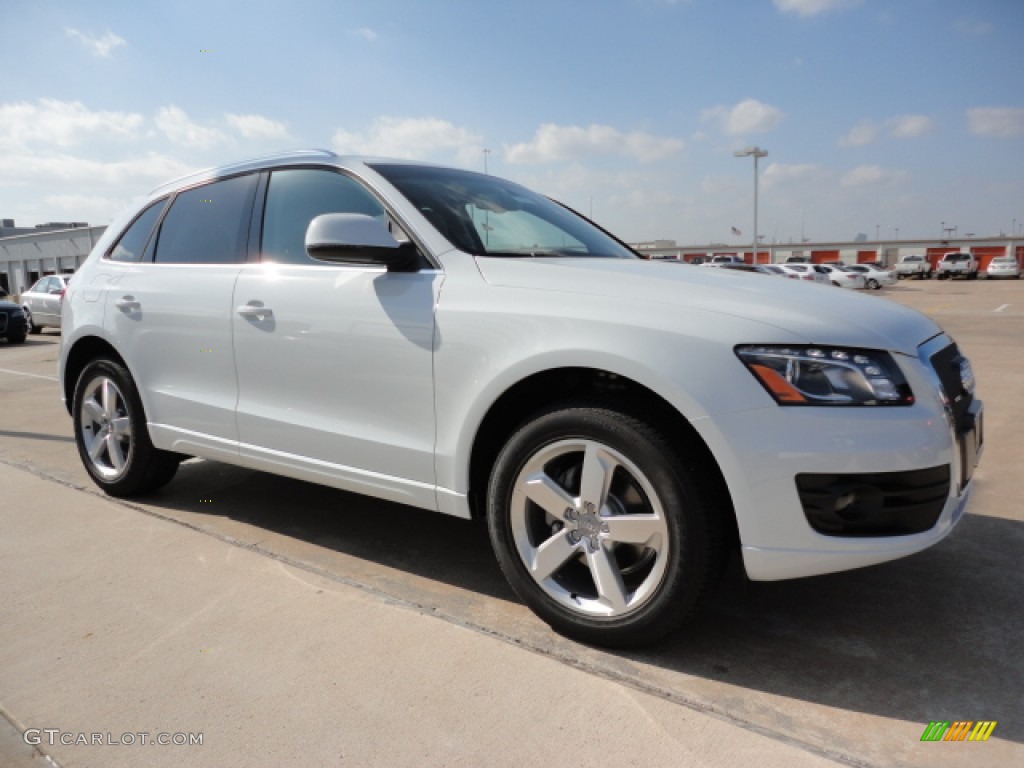 Glacier White Metallic 2012 Audi Q5 2.0 TFSI quattro Exterior Photo #57304551