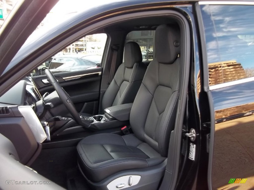 Black Interior 2012 Porsche Cayenne Standard Cayenne Model Photo #57304713
