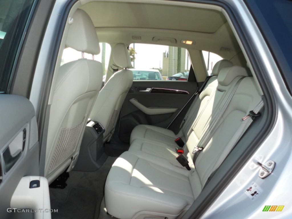 Light Gray Interior 2012 Audi Q5 2.0 TFSI quattro Photo #57304758