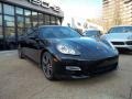 Basalt Black Metallic - Panamera Turbo Photo No. 3