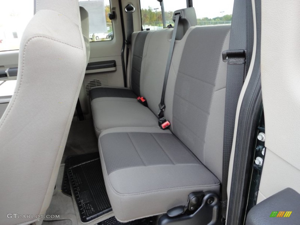 Medium Stone Interior 2010 Ford F250 Super Duty XLT SuperCab 4x4 Photo #57305319