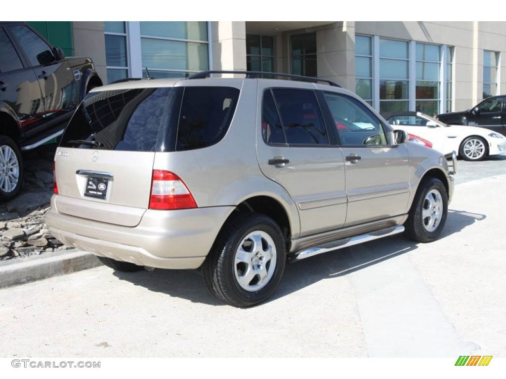 2005 ML 350 4Matic - Desert Silver Metallic / Java photo #3