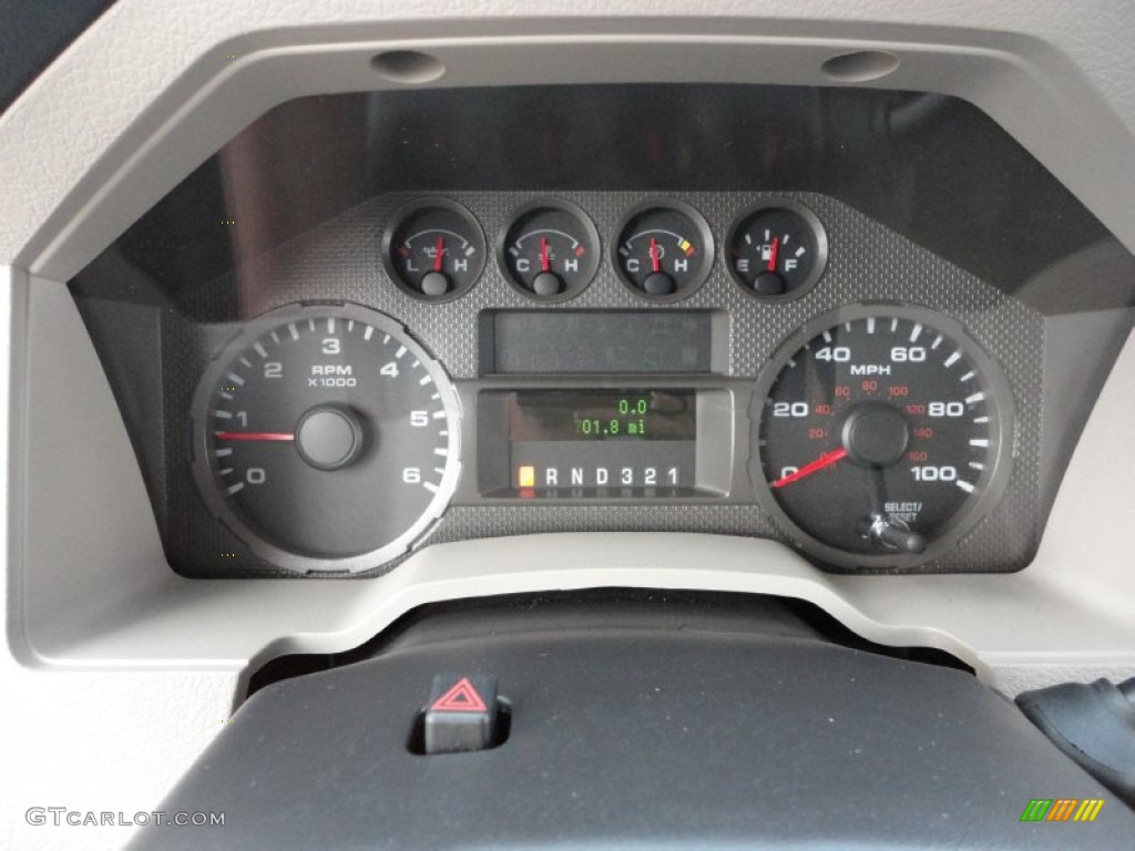 2010 Ford F250 Super Duty XLT SuperCab 4x4 Gauges Photo #57305537