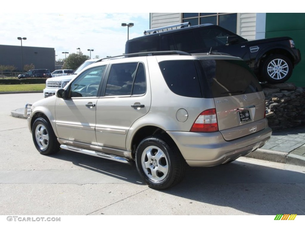 2005 ML 350 4Matic - Desert Silver Metallic / Java photo #10