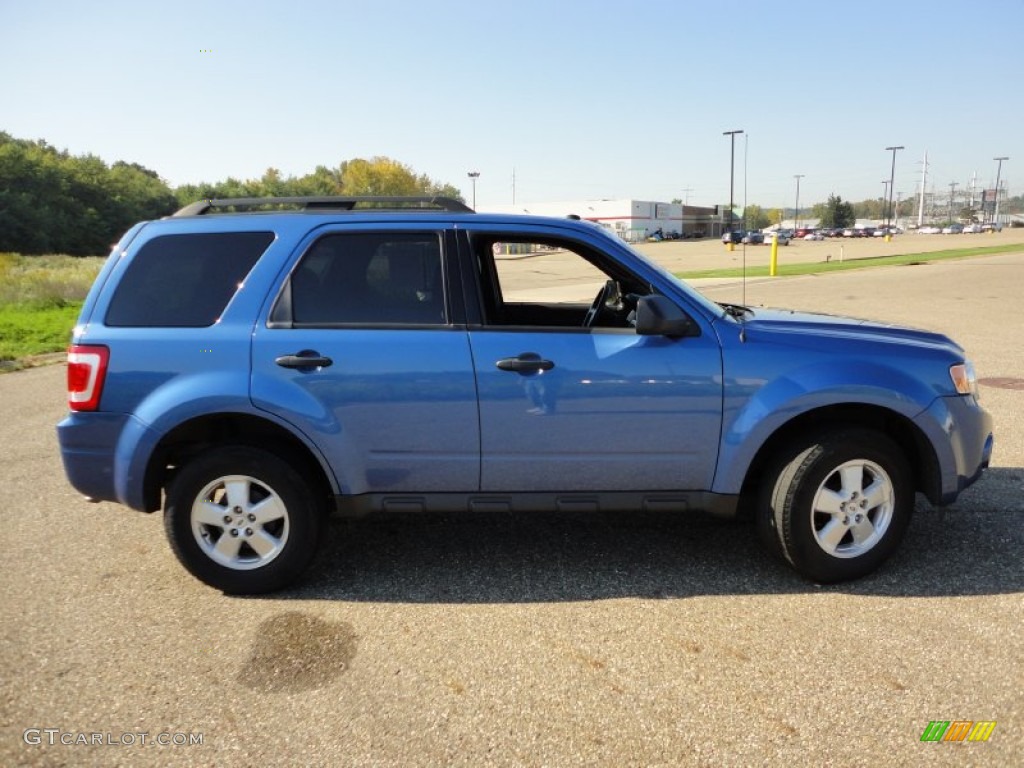 2009 Escape XLT - Sport Blue Metallic / Charcoal photo #16