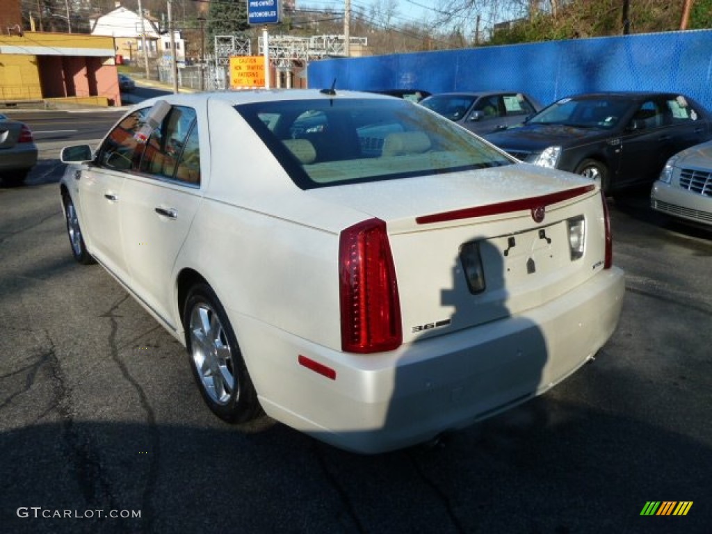 2008 STS 4 V6 AWD - White Diamond Tricoat / Cashmere photo #3