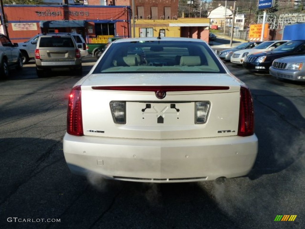 2008 STS 4 V6 AWD - White Diamond Tricoat / Cashmere photo #4