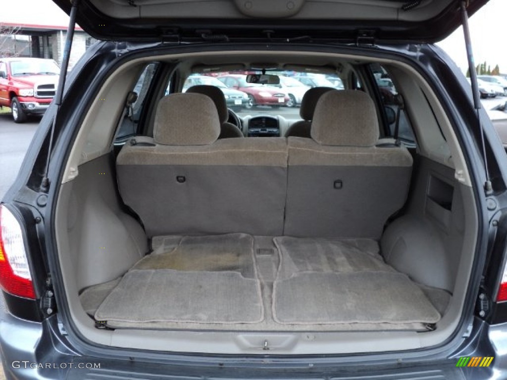 2004 Hyundai Santa Fe GLS Trunk Photo #57308013