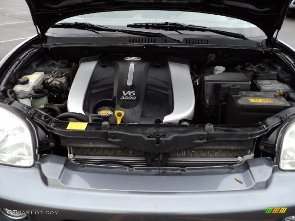 2004 Hyundai Santa Fe GLS 3.5 Liter DOHC 24-Valve V6 Engine Photo #57308046