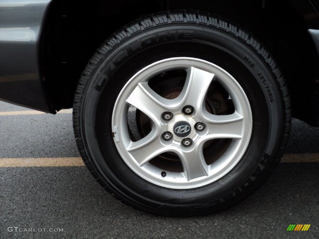 2004 Hyundai Santa Fe GLS Wheel Photo #57308074