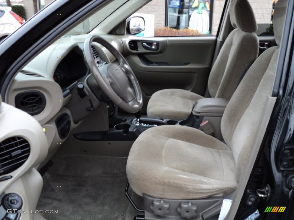 Beige Interior 2004 Hyundai Santa Fe GLS Photo #57308085