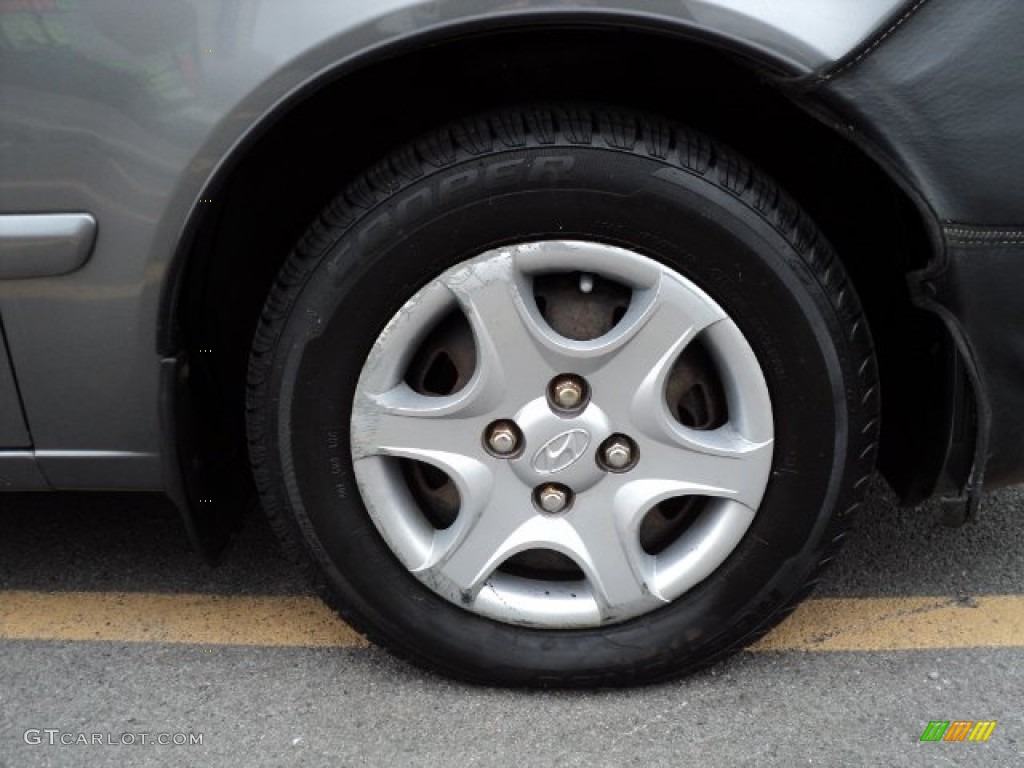 2003 Hyundai Accent GL Coupe Wheel Photo #57308618