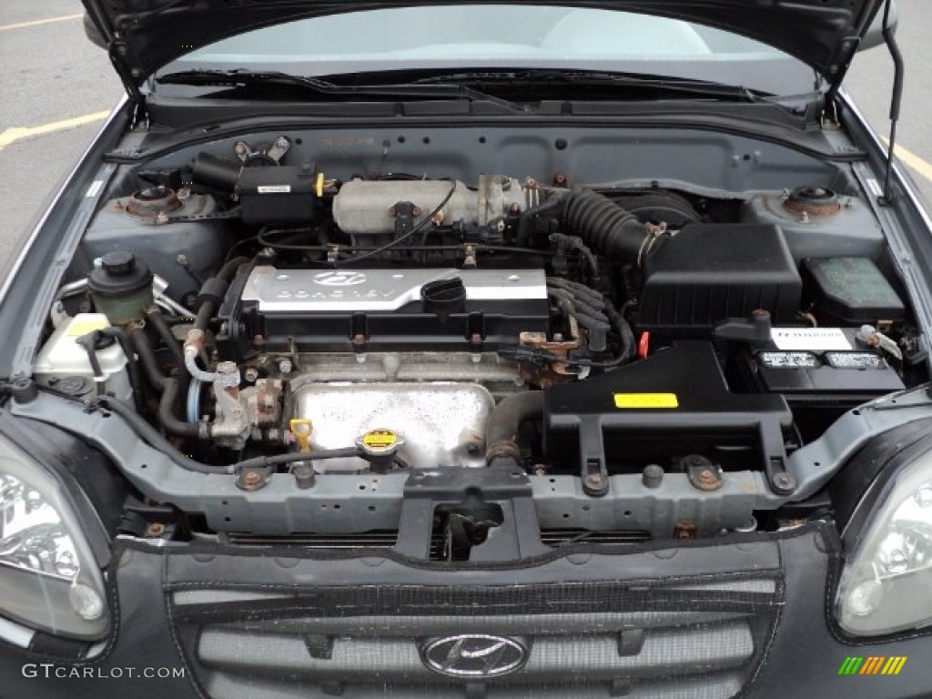 2003 Hyundai Accent GL Coupe 1.6 Liter DOHC 16-Valve 4 Cylinder Engine Photo #57308695