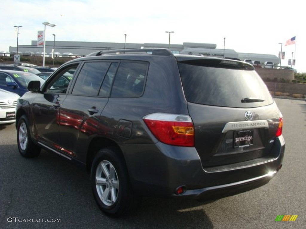 2010 Highlander V6 4WD - Magnetic Gray Metallic / Ash photo #4