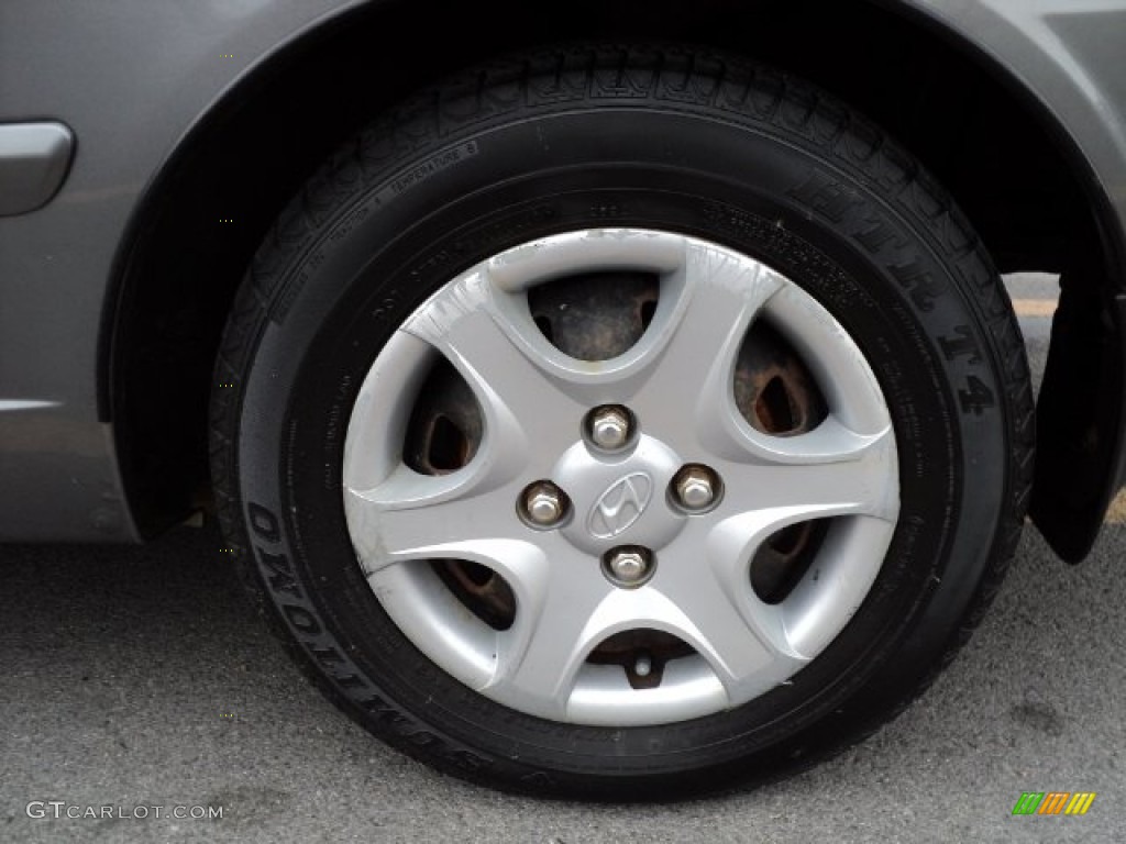 2003 Hyundai Accent GL Coupe Wheel Photo #57308724