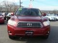 2008 Salsa Red Pearl Toyota Highlander Limited 4WD  photo #2