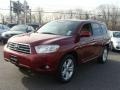 2008 Salsa Red Pearl Toyota Highlander Limited 4WD  photo #3